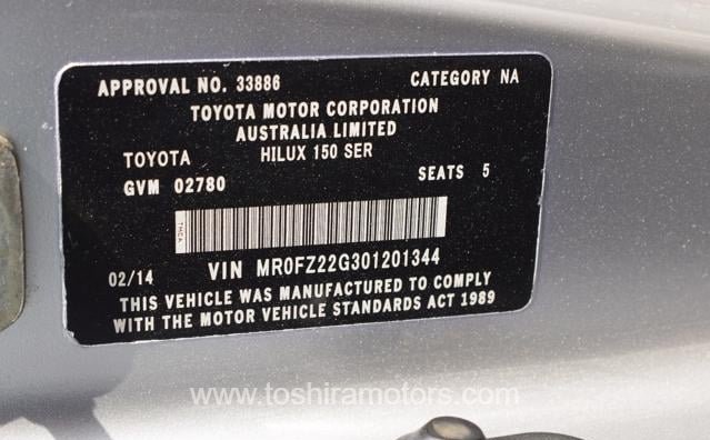 
								2014 TOYOTA HILUX full									