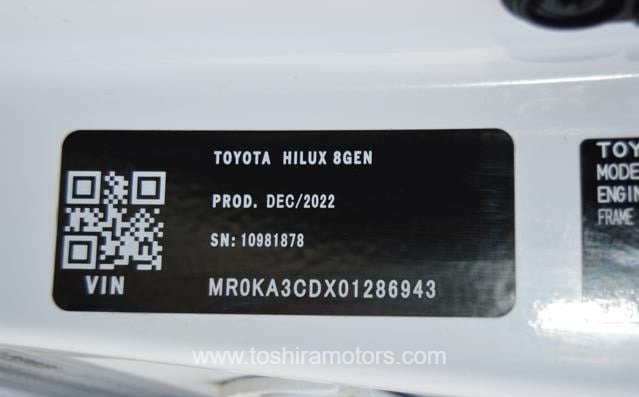 
								2023 TOYOTA HILUX DOUBLE CABIN full									